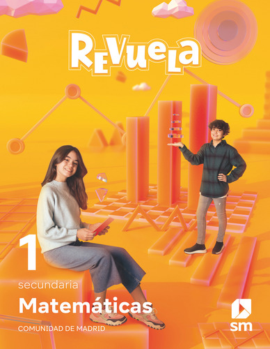 Matemáticas 1ºeso. Revuela. Madrid 2022 - Aa.vv