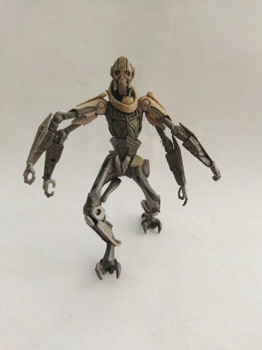 Star Wars General Grievous Droid Gris Combate (Usado)