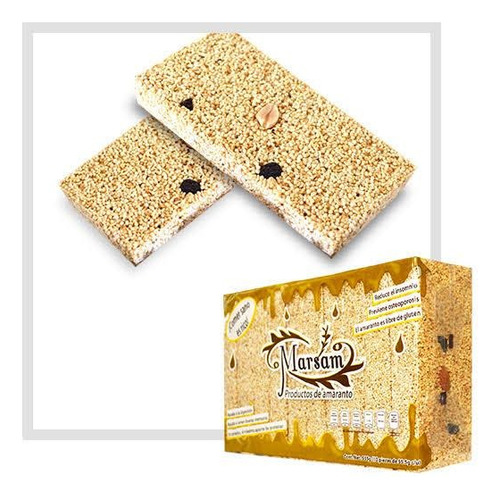 230 Barras Alegrías 55.5g C/u Almendra Miel Abeja Piloncillo