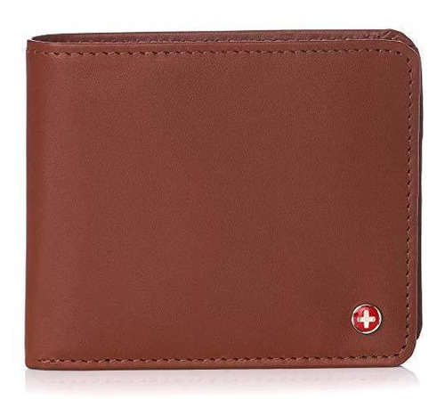 Alpine Swiss Rfid Protected Men S Max Coin Billetera Plegabl