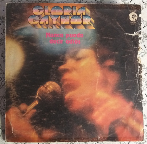 Gloria Gaynor-nunca Puedo Decir Adios-lp Vinilo 1975