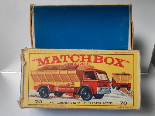 Matchbox Nº70 Grit-spreading Truck B985