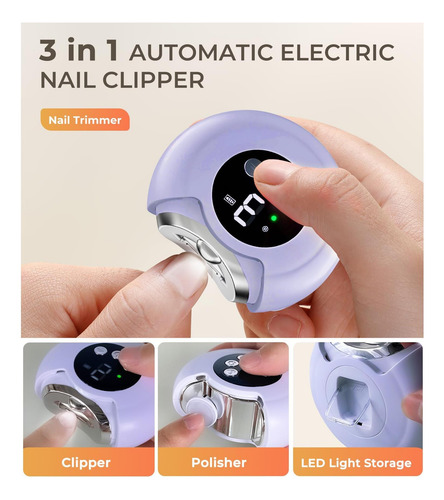 2025 Nuevas Cilindros De Uñas Eléctricos 3 En 1, Rotación De