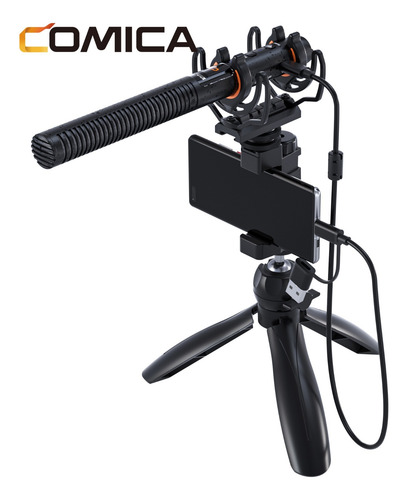 Comica Vm40 2.4g Microfone Shotgun Sem Fio Supercardióide