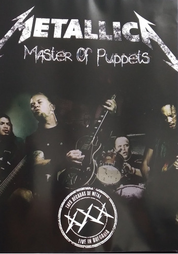 Musicales Recitales Dvd Metallica Master Of Puppets