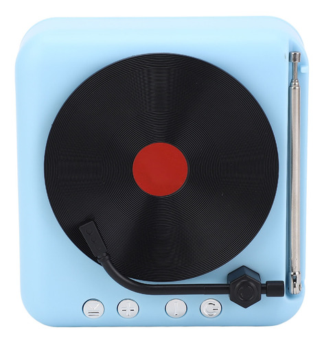 Altavoz Retro Estilo Tocadiscos, Calidad De Sonido Hifi Bt5.