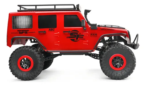 1:10 Caminhão Jeep Rc Todo-terreno Com Controle Remoto