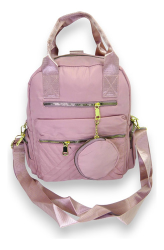 Bolso 3 En 1 Mochila Bandolero Cartera Para Mujer