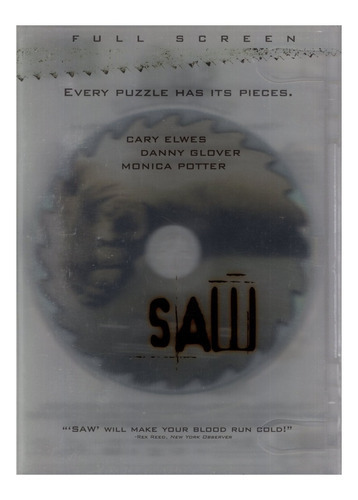 Saw 1 Uno Juego Del Miedo Unrated Edition Pelicula Dvd