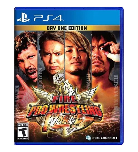 Fire Prowrestling World Ps4 Day One Edition Fisico Nuevo