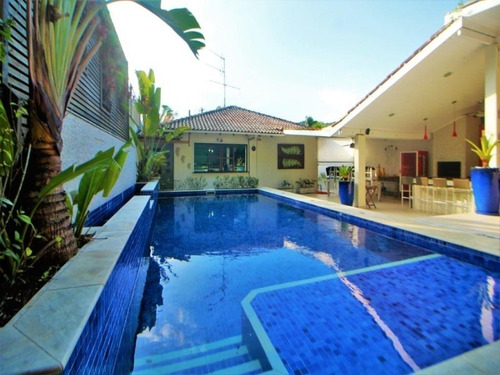 Casa Com 5 Dormitórios À Venda, 260 M² Por R$ 1.200.000,00 - Balneário Praia Do Pernambuco - Guarujá/sp - Ca0301 - 34711472