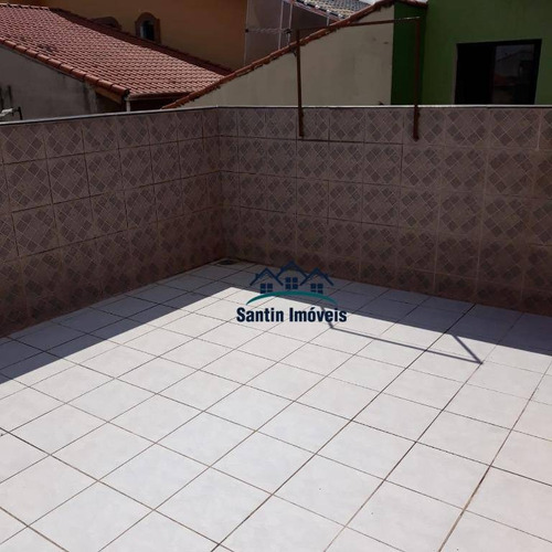Imagem 9 de 29 de Sobrado Com 3 Quartos ( Sendo Uma Suíte Com Hidro ) 02 Wc, Quintal, 02 Vagas À Venda, 274 M² - Jardim Las Vegas - Santo André/sp - So0379