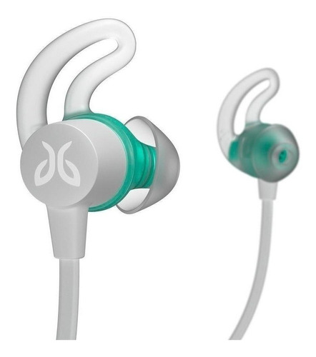 Fone de ouvido in-ear sem fio Jaybird Tarah nimbus gray e jade