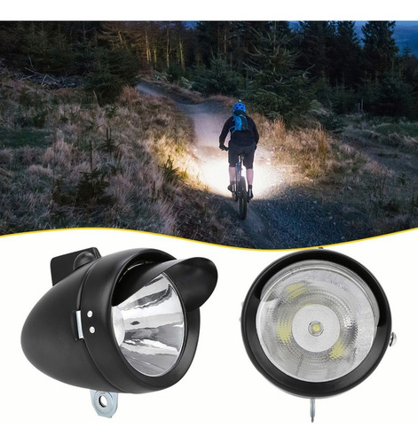 Lámpara Led Super Light Retro Front Vintage Para Bicicleta