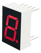 Comprar 50pzs 5611as Display 7 Segmentos Catodo Comun Led Color Rojo