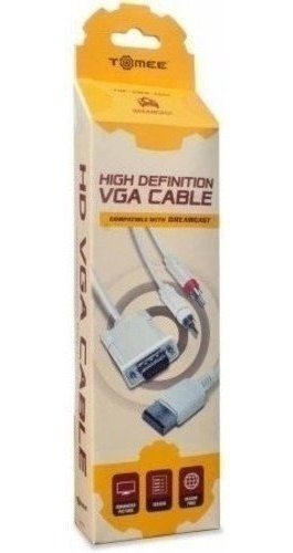 Tomee Hd Vga Cable Para Dreamcast