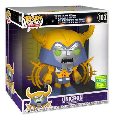 Transformers Retro Pop Jumbo Unicron