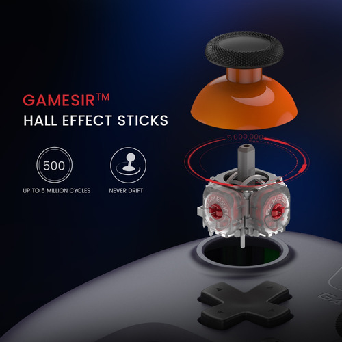 Control Inalámbrico Gamesir Nova Lite Para Pc/switch Negro