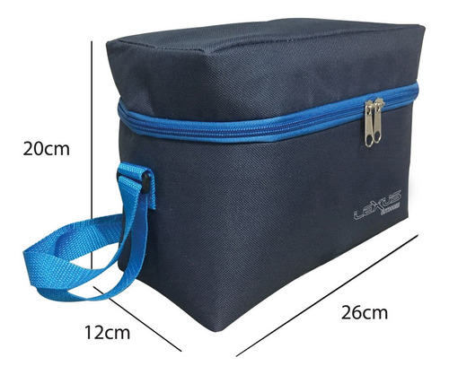 Imagen 2 de 9 de Bolso Térmico 6 L Lunchera Conservadora Camping Escolar