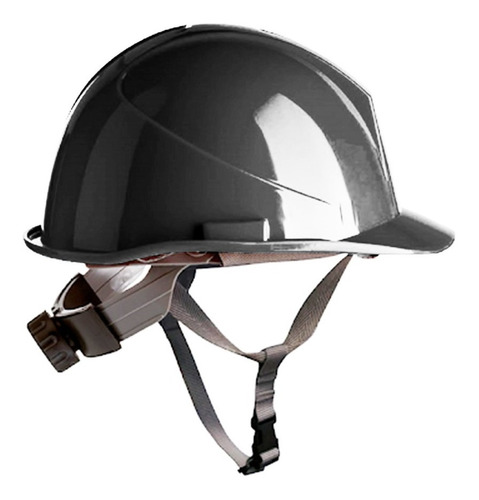 Casco Dielectrico Negro Con Ratchet Certificado + Barbuquejo