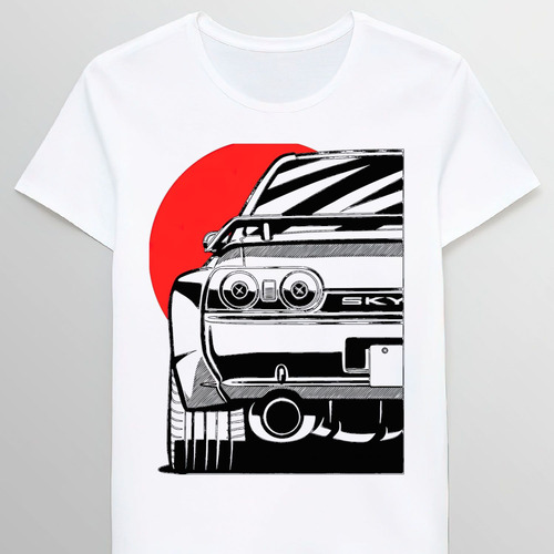 Remera Nissan Skyline Gtr 32 101571221