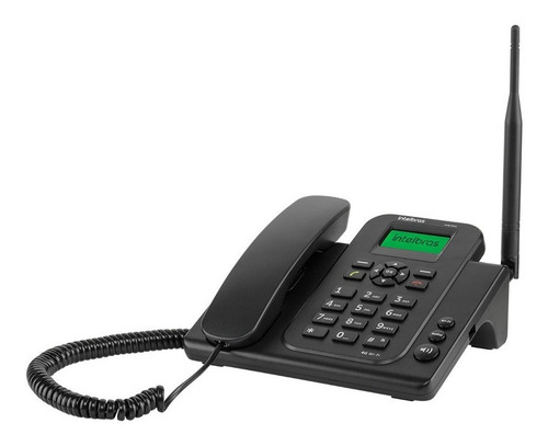 Imagem 2 de 5 de Kit Celular Mesa Rural Intelbras 4g Wi-fi + Antena Externa