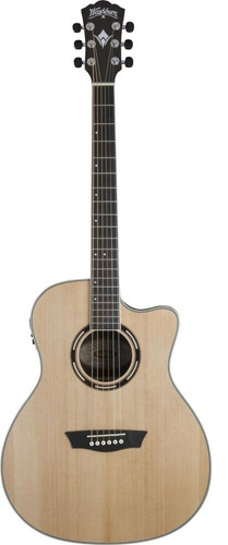 Guitarra Electroacústica Washburn Ag 70 Ce Natural 