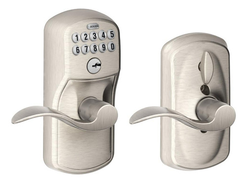 Schlage Fe595 Ply 619 Acc Plymouth - Teclado De Entrada Con