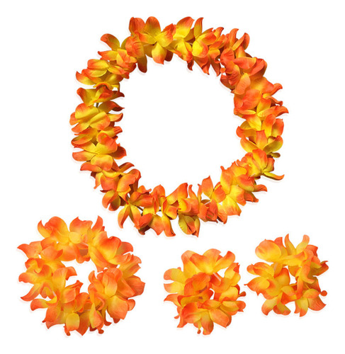 Pulsera Con Collar Floral Artificial Con Corona De Flores