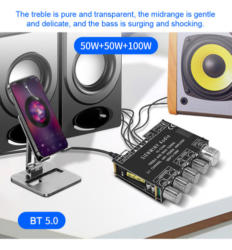 Sistema De Audio Inalámbrico, Placa Amplificadora De Subwoof