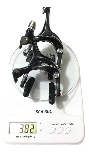 Freio Ferradura Shimano Sora Br-r3000 Dianteiro E Traseiro Cor Preto