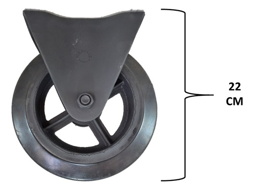 4 Ruedas De Fierro Para Muebles Estilo Industrial