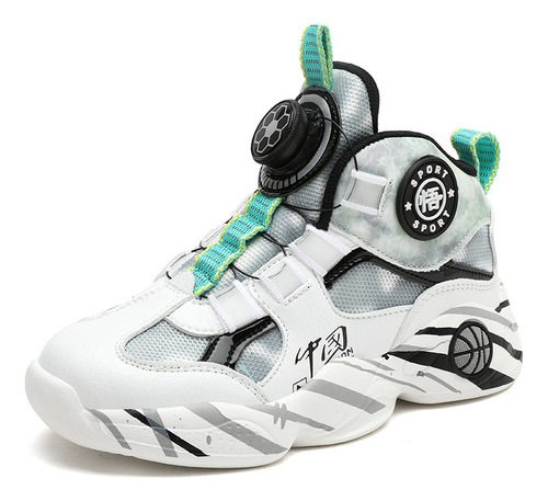 Zapatos De Baloncesto\ Tenis Para Niños Velcro