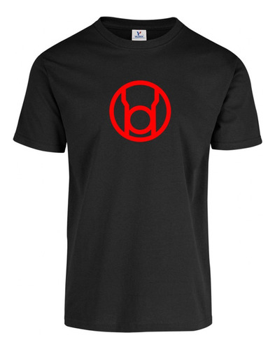 Playera Red Lantern Para Hombre