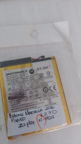 Bateria Motorola Mod. Js40 Para Moto Z3 Play Xt-1929