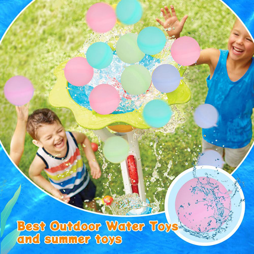 Globos De Agua Reutilizables De Silicona, Bomba De Agua, Jug