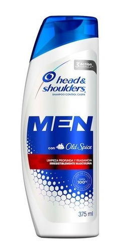 Shampoo Head & Shoulders Old Spice Para Hombre  375ml