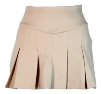 Comprar Falda Plisada Color Beige - Marca Julissa