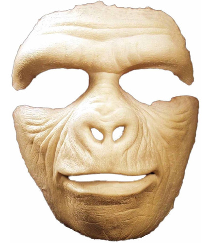 Máscara Para Adulto Gorila En Látex Halloween 