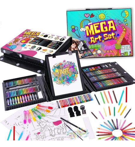 Juego De Pintura De Dibujo Niños Set Bocetos