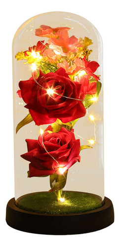 Regalo De San Valentín Para Mujer Con Forma De Flor Luminosa