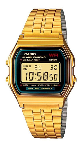 Reloj Casio A159wgea-1df Hombre Vintage 100% Original