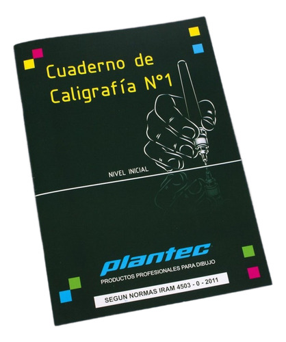 Cuaderno De Caligrafia Tecnica Nivel Nº1 Plantec Normas Iram