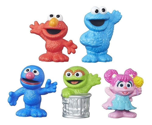 Figuras Sesame Street Playskool Collector Pack 5 Figures