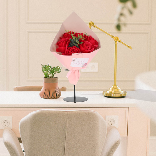 Soporte De Hierro Para Ramos De Flores, Estante Para Fijar R