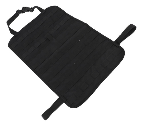 Organizador Trasero Negro Negro De Nailon De Gran Capacidad