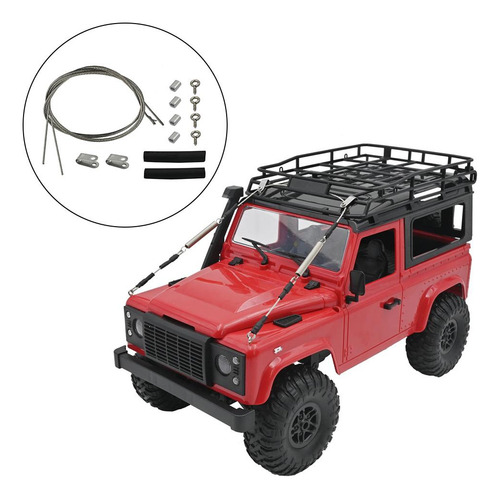 3 Cuerda De Acero For Mn90 1/12 Camión Rc Coche