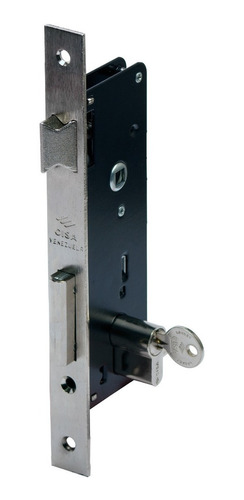 Cerradura De Embutir Cisa 83 Con 3 Llaves 45 Mm