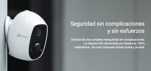 Imagen 4 de 10 de Camara Seguridad Ip Wifi Ezviz Full Hd Ext Bateria Incluida