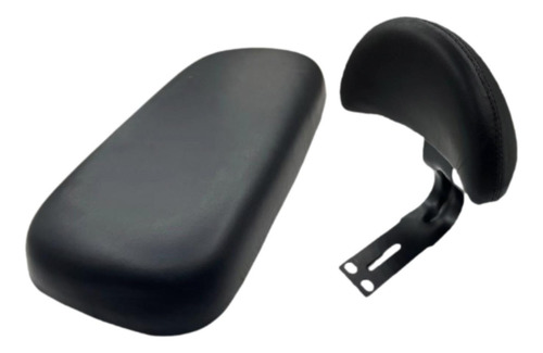 Padena De Asiento De Bicicleta Trasera Con Pequeño Respaldo